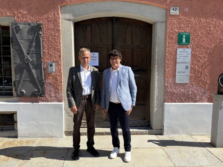 MdB Hans Koller auf Antrittsbesuch bei Neu-Bürgermeister Stefan Liebl