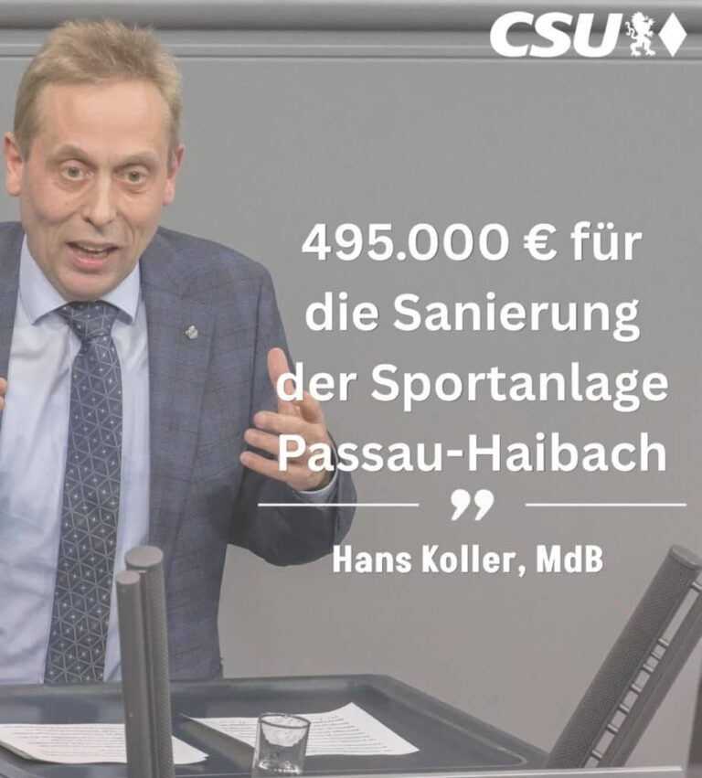 Haushaltsausschuss beschließt Projekte des Bundesprogramms „Sanierung kommunaler Sportstätten“